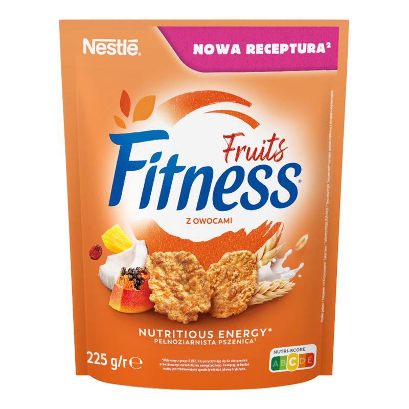 Сніданок готовий Фітнес фрукти 225г